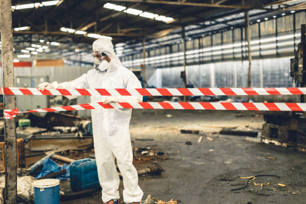 Professional Drug Lab Cleanup technician working in Wild Rose, WI